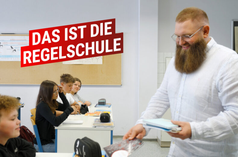 Björn Kögler im Unterricht