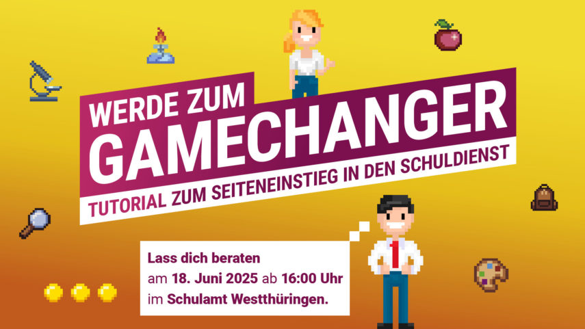 TMBWK Website VA Westthuringen 16zu9 Seiteneinstieg Gamechanger E01