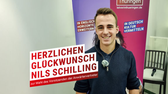 Nils Schilling als neuer Vorsitzender der Anwärtervertreter Nils Schilling als neuer Vorsitzender der Anwärtervertreter