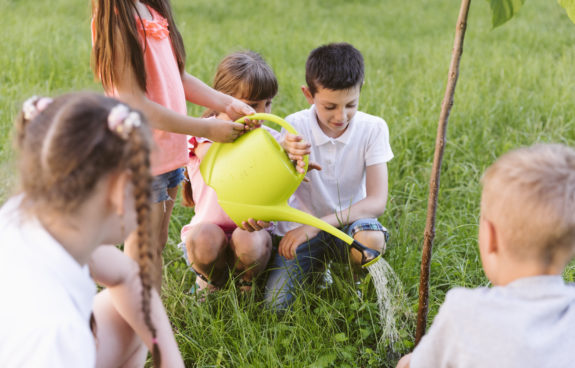 Schulgarten Unterricht